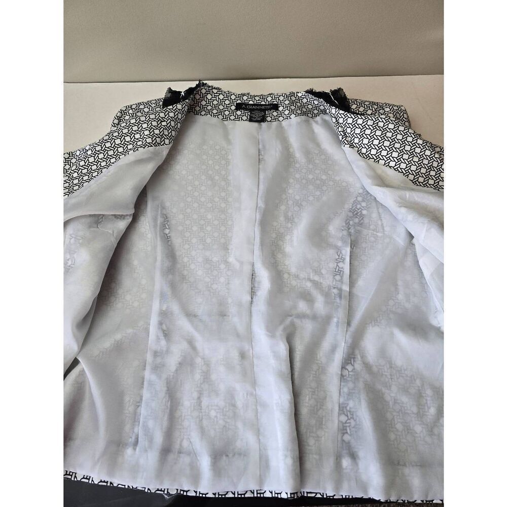 A. Giannetti Open Front Blazer Sz L - Picture 6 of 7